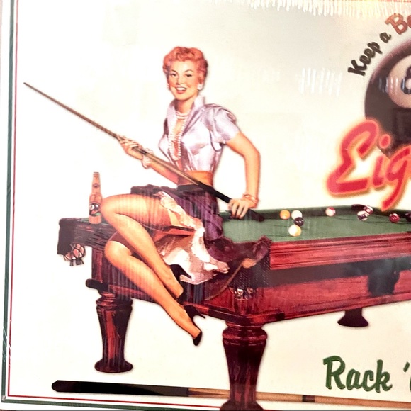 NEW Eight Ball Ale Metal Sign - Picture 2 of 3